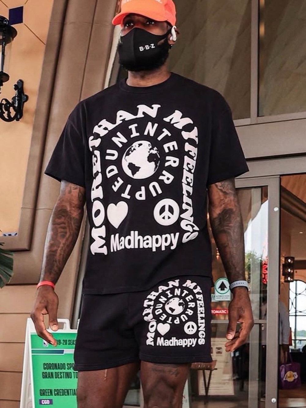 Madhappy Uninterrupted Cotton Shorts